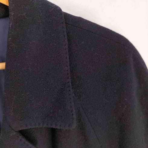 CASHMERE ウールステンカラーコート メンズ