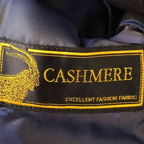 CASHMERE ウールステンカラーコート メンズ