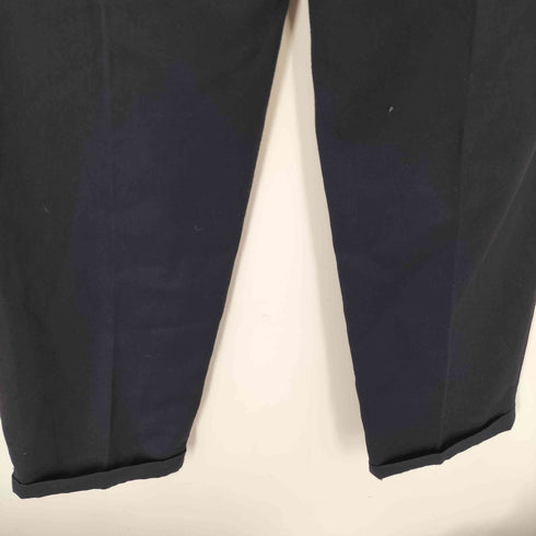 Cellini UOMO ポリ レーヨン 2タック スラックス パンツ 裾ダブル メンズ 31M