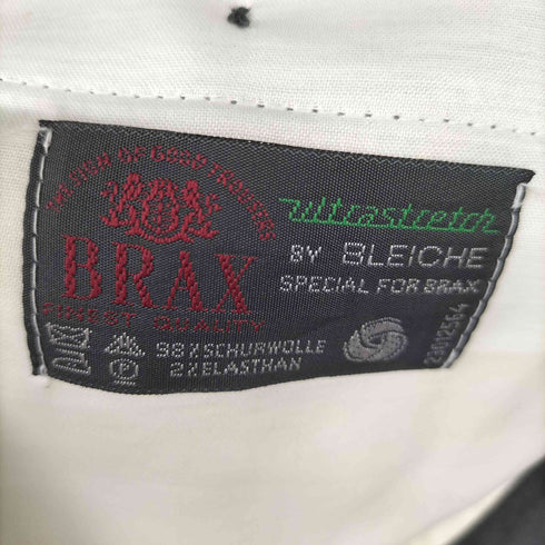 BRAX BY BLEICHE 1タック ウール スラックス パンツ メンズ