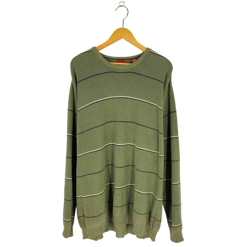 アロー ARROW ボーダー コットン ニット メンズ import:XL