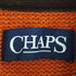 チャップス CHAPS コットン ハーフボタン エルボーパッチ ニット メンズ import:M