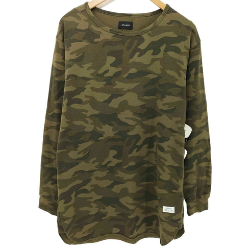 スタンプド STAMPD カモ クルーネック L/S Tシャツ メンズ import:S
