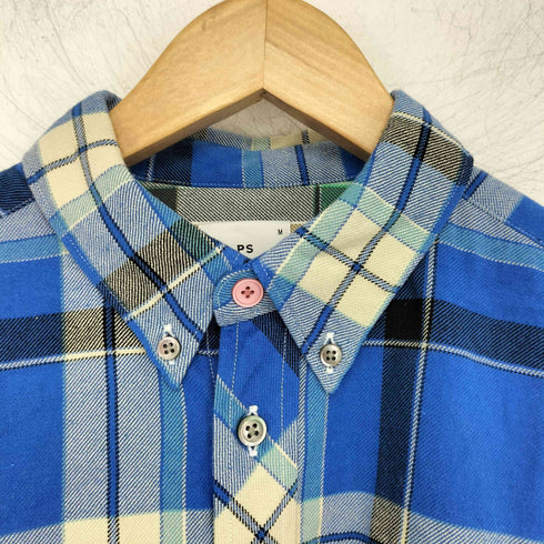 ピーエスポールスミス PS Paul Smith ボタンダウンチェックシャツ メンズ JPN:M