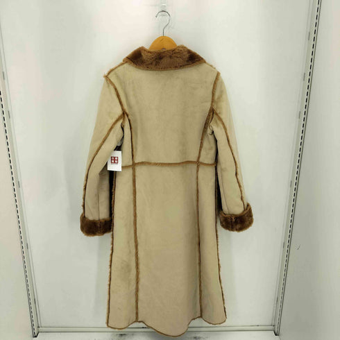 オット otto フェイクムートン コート レディース L