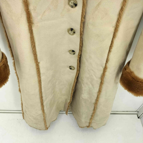 オット otto フェイクムートン コート レディース L