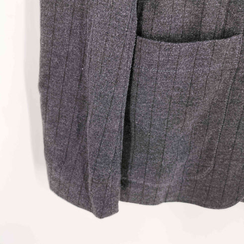 アルマーニコレツィオーニ ARMANI COLLEZIONI ルーマニア製 レーヨン ストライプ テーラードジャケット メンズ EUR:48