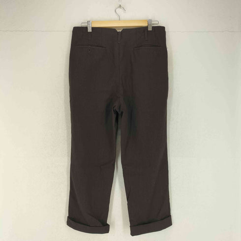 weary co. ltd 2タックロールアップスラックス メンズ