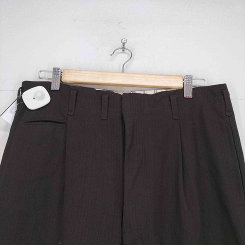 weary co. ltd 2タックロールアップスラックス メンズ