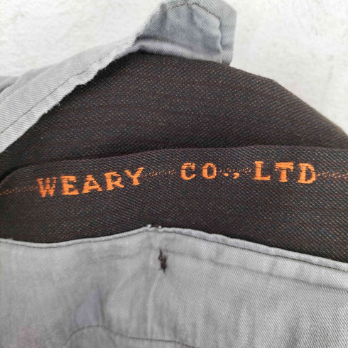 weary co. ltd 2タックロールアップスラックス メンズ