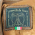 Leonardo da Vinci MADE IN ITALY GENUINE LEATHER リアルレザーダブルトレンチコート レディース 38
