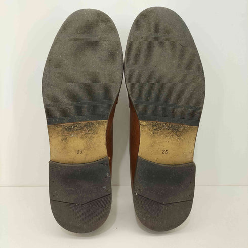 ディエゴベリーニ Diego Bellini オールレザー リボン ローファー レディース JPN:23