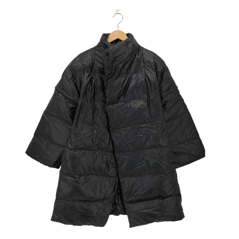 ポールカ PAULE KA GOOSE FEATHERS デタッチャブル ボタンレスダウンコート レディース 40