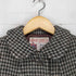 ハリスツイード Harris Tweed ROBERT KIRK VIRGIN SCITTISH WOOL 70s- 千鳥格子柄ステンカラーコート レディース