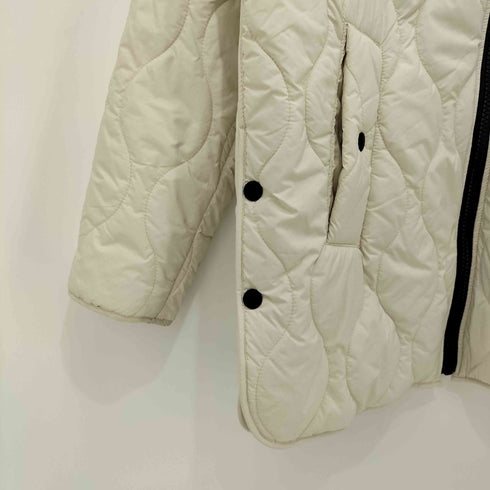 ザラ ZARA フーデッド パフ ジャケット レディース import:S