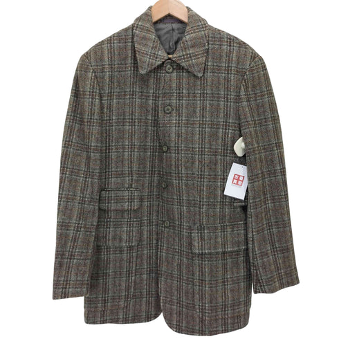 リキエルオム RYKIEL HOMME チェック柄 ハーフコート メンズ