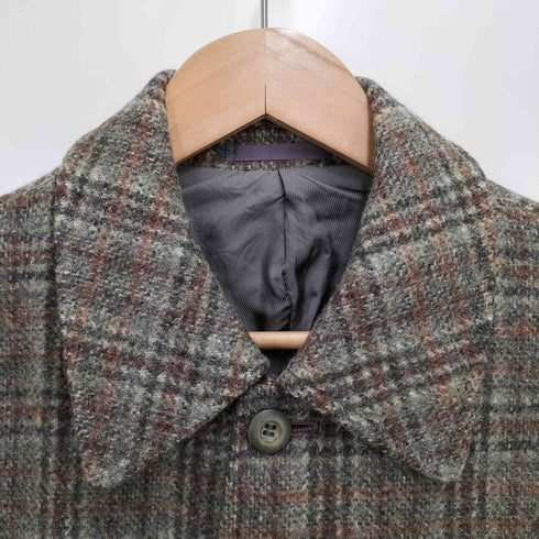 リキエルオム RYKIEL HOMME チェック柄 ハーフコート メンズ