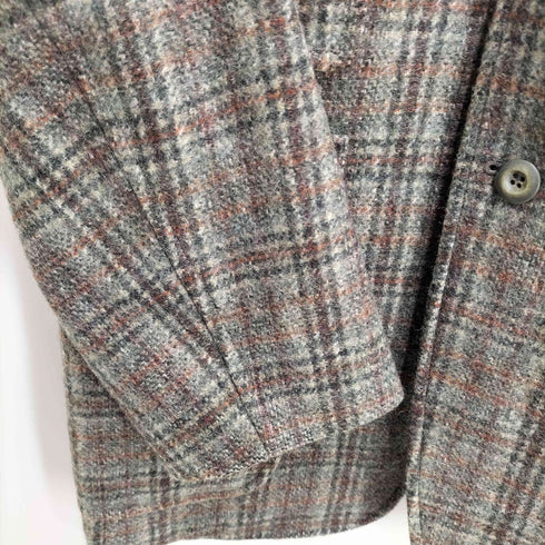 リキエルオム RYKIEL HOMME チェック柄 ハーフコート メンズ