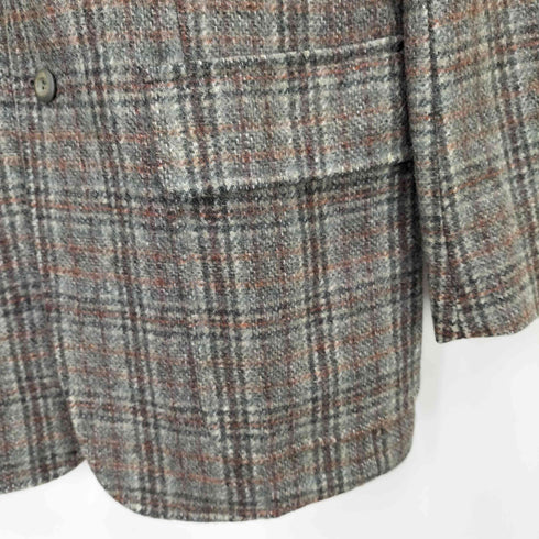 リキエルオム RYKIEL HOMME チェック柄 ハーフコート メンズ