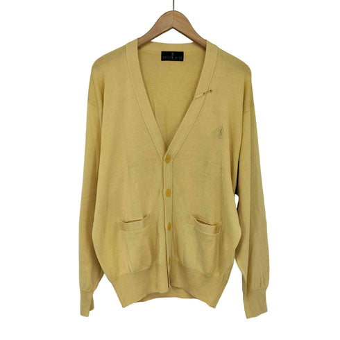 Austin Reed LONDON シルク100 Vネックカーディガン メンズ import:M