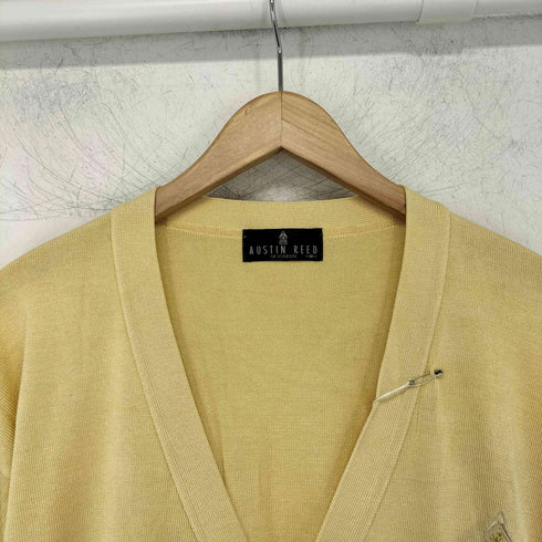 Austin Reed LONDON シルク100 Vネックカーディガン メンズ import:M