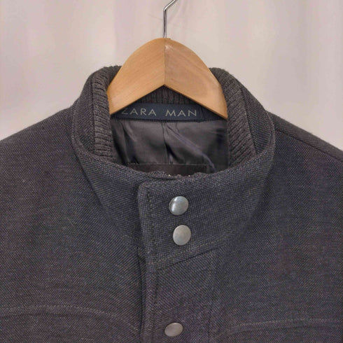 ザラマン ZARA MAN スタンドカラーコート メンズ M