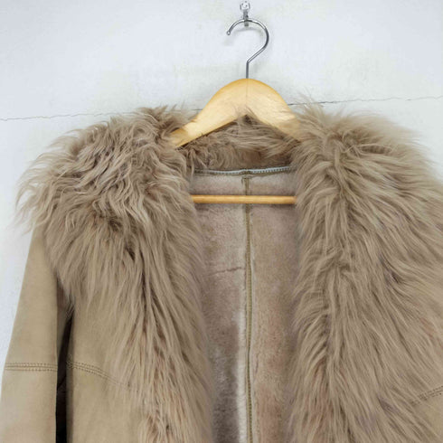 トプカピ TOPKAPI lamb leather ラムスエードファームートンジャケット レディース
