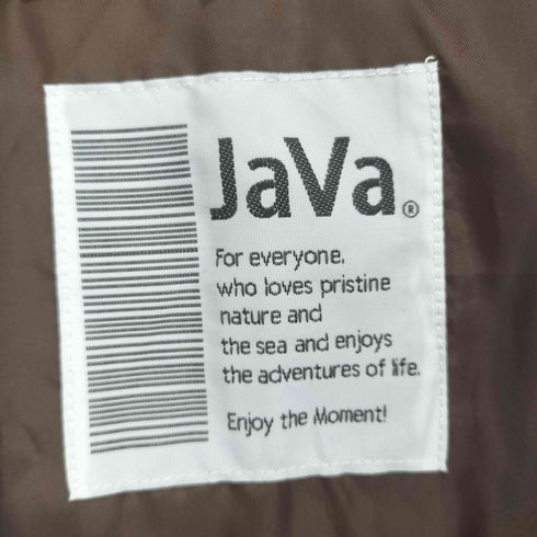 ジャバ JaVa 中綿フェイクレザーモンスターブルゾン レディース JPN:L