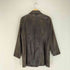 RANG MUSEE lamb leather ウォッシュ加工ラムレザー比翼ステンカラーコート レディース 9AR