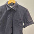 キャサリンハムネットロンドン KATHARINE HAMNETT LONDON 襟裏花柄 S/S ストレッチ シャツ メンズ import:M