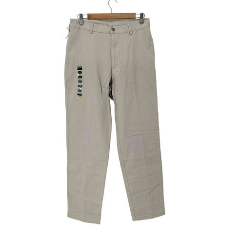 エルエルビーン L.L.Bean NATURAL FIT 裏地ブラックウォッチ チノパンツ メンズ 32×34