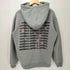 アンブロ UMBRO SWEAT HOODIE 両面ロゴプリント プルオーバー パーカー メンズ JPN:M