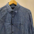 ジョセフアボード JOSEPH ABBOUD FINEST ITALIAN FABRICS イタリア製 生地 L/S 麻 リネン 100% シャツ 襟芯 メンズ LL