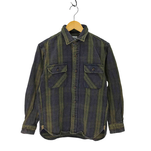 ヒューストン HOUSTON VINTAGE UK CHECK RAISED VIYELLA SHIRT メンズ JPN:M
