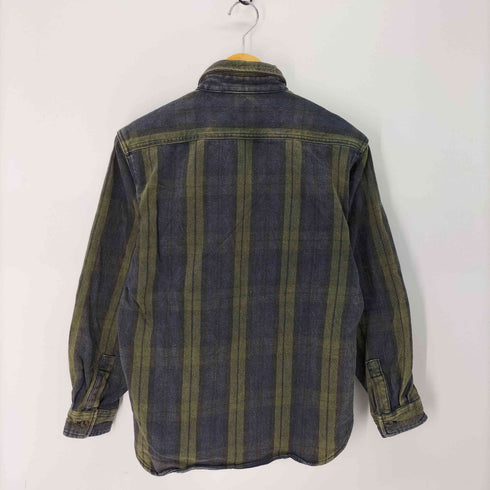 ヒューストン HOUSTON VINTAGE UK CHECK RAISED VIYELLA SHIRT メンズ JPN:M