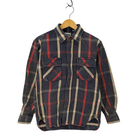 ヒューストン HOUSTON VINTAGE UK CHECK RAISED VIYELLA SHIRT メンズ JPN:M