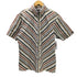 バーバリーブラックレーベル BURBERRY BLACK LABEL S/S マルチストライプ ボタンダウン シャツ メンズ 3
