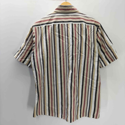 バーバリーブラックレーベル BURBERRY BLACK LABEL S/S マルチストライプ ボタンダウン シャツ メンズ 3
