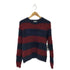 COMPANIA FANTASTICA ボーダー柄 シャギー クルーネックニット レディース S/M