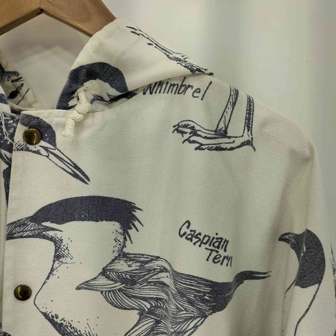 MICHIGAN RAG CO 80s USA製 鳥柄 コットンパーカー メンズ