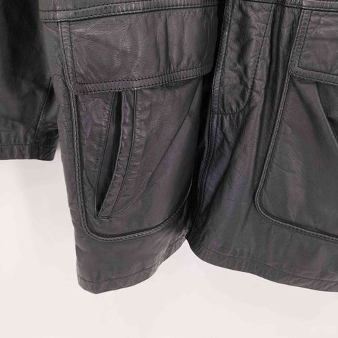 DURANTE カウレザーハーフコート メンズ L