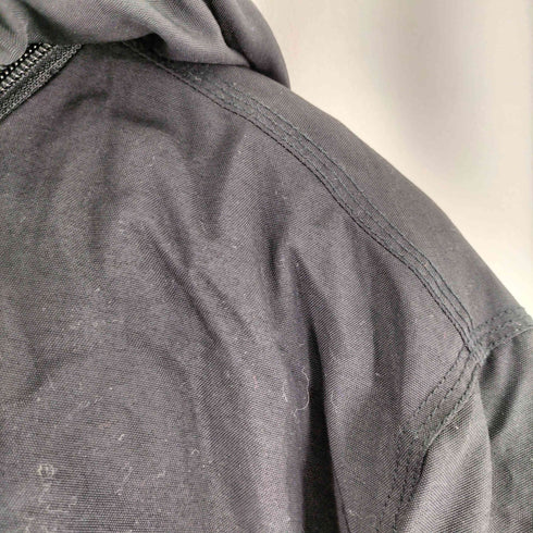 エディーバウアー Eddie Bauer 90S ファー付き フーデッドダウンジャケット メンズ import:L