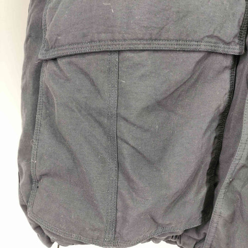 エディーバウアー Eddie Bauer 90S ファー付き フーデッドダウンジャケット メンズ import:L