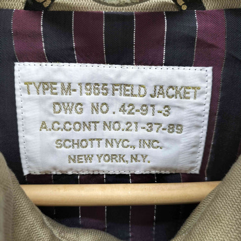 ショットブロス SCHOTT BROS. TYPE M-1965 field jacket フィールド ジャケット ミリタリージャケット メンズ 2