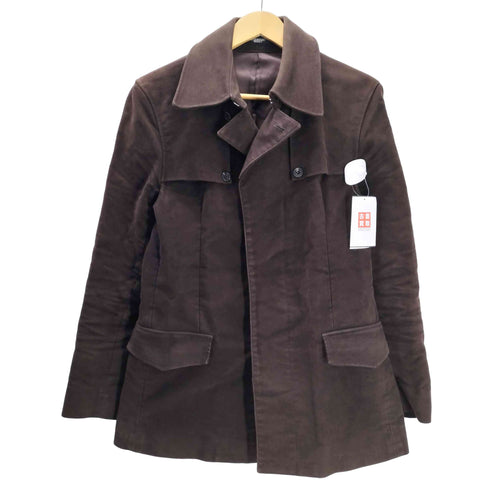 トルネードマート TORNADO MART Y2K 本革 リアルレザー スエード ガンフラップ カバーオール ジャケット 比翼 メンズ JPN:L