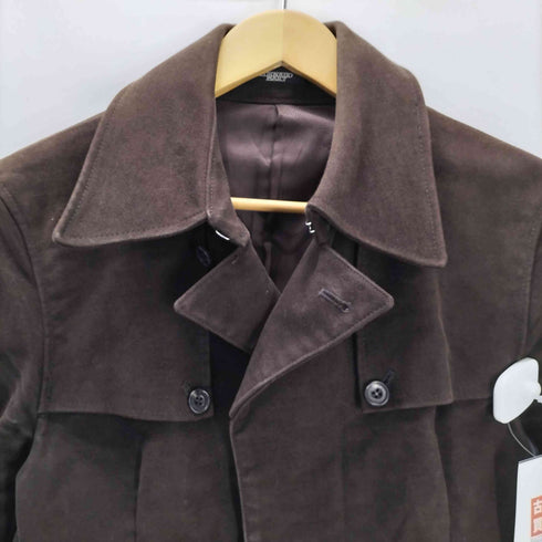 トルネードマート TORNADO MART Y2K 本革 リアルレザー スエード ガンフラップ カバーオール ジャケット 比翼 メンズ JPN:L