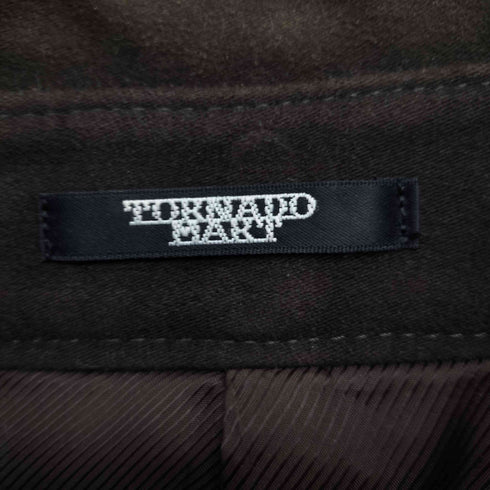 トルネードマート TORNADO MART Y2K 本革 リアルレザー スエード ガンフラップ カバーオール ジャケット 比翼 メンズ JPN:L