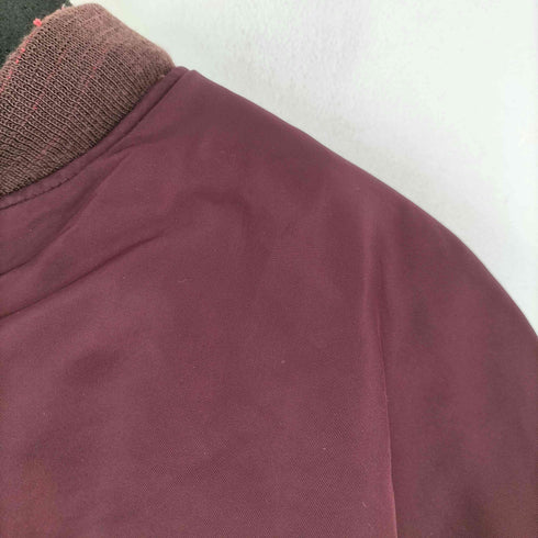 ショット Schott 90S MA-1 ワインレッド メンズ import:XL