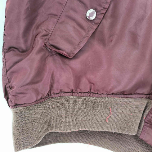ショット Schott 90S MA-1 ワインレッド メンズ import:XL