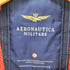 AERONAUTICA MILITARE イタリア空軍 裏地メッシュ エンブレムワッペン バッグ刺繍デザイン ナイロン ジャケット ブルゾン メンズ import:M